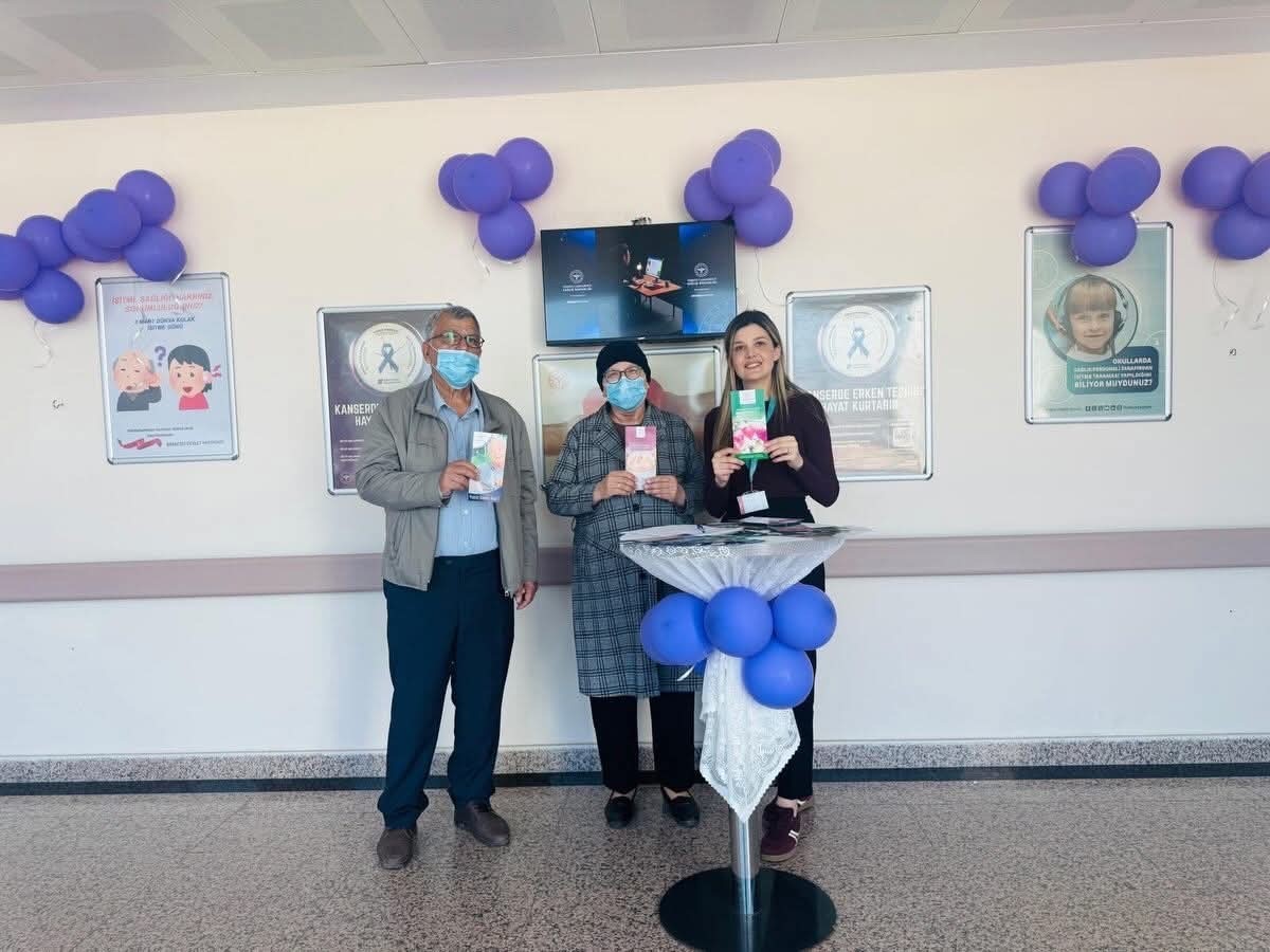 Babaeski Devlet Hastanesi’nde Kanser Haftası farkındalığı