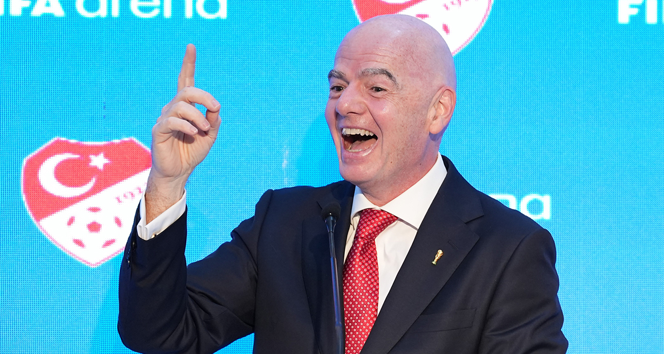 FIFA Başkanı Infantino, Türkiye tezahüratı yaptı