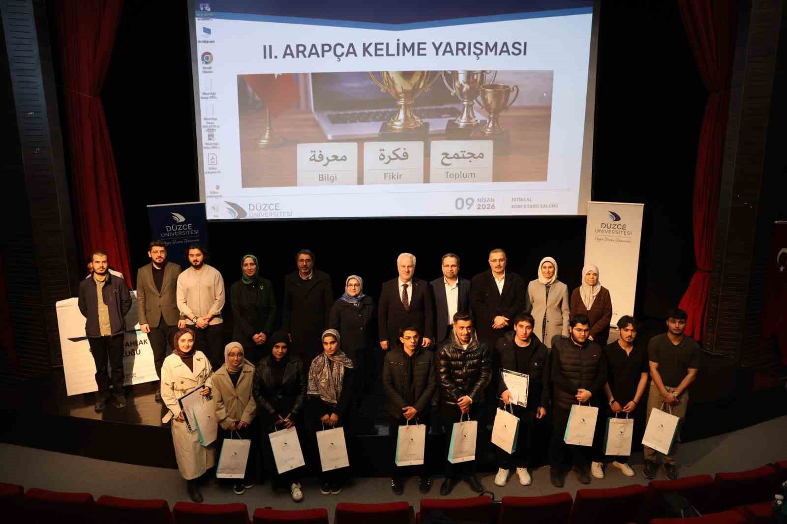 İlahiyat Fakültesi’nden II. Arapça kelime yarışması