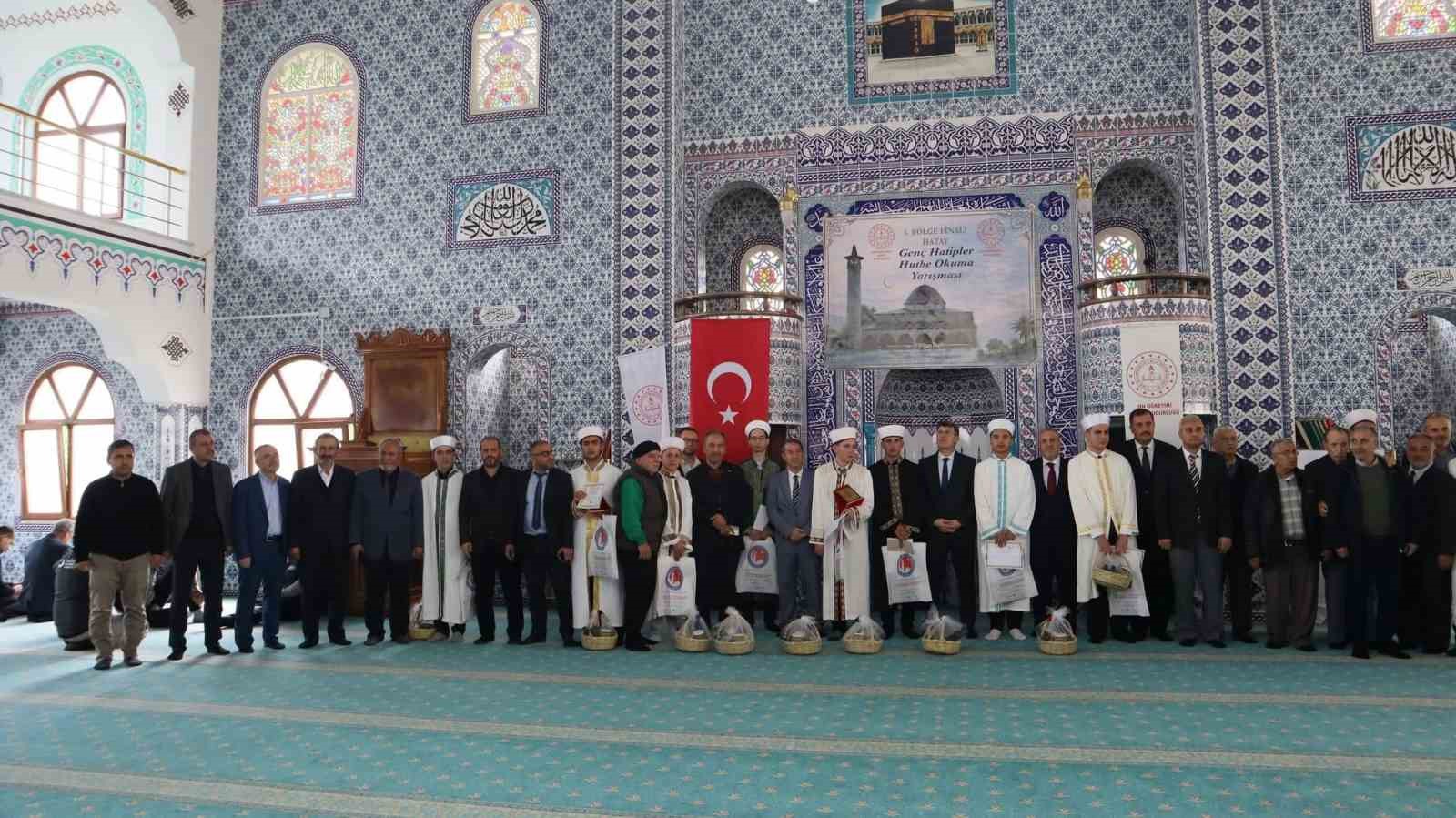 Hutbe okuma yarışmasının bölge finali Hatay’da gerçekleştirildi