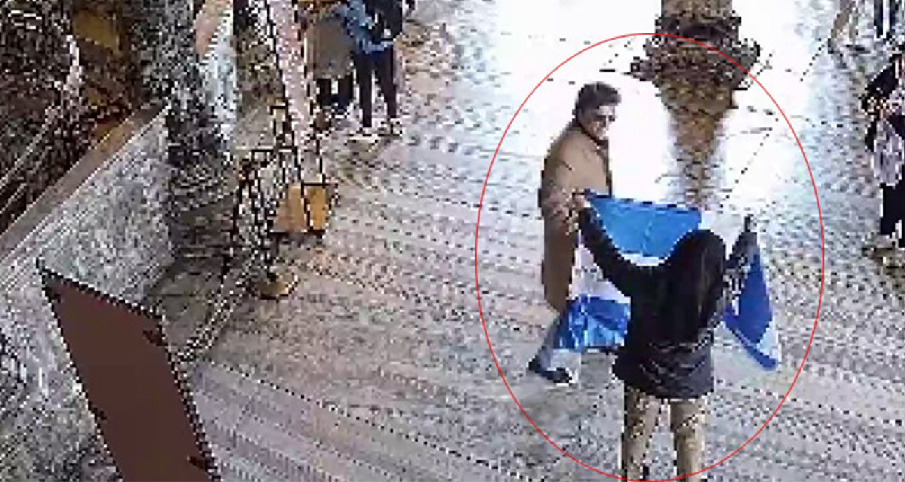 Ayasofya Camii’nde provakasyon