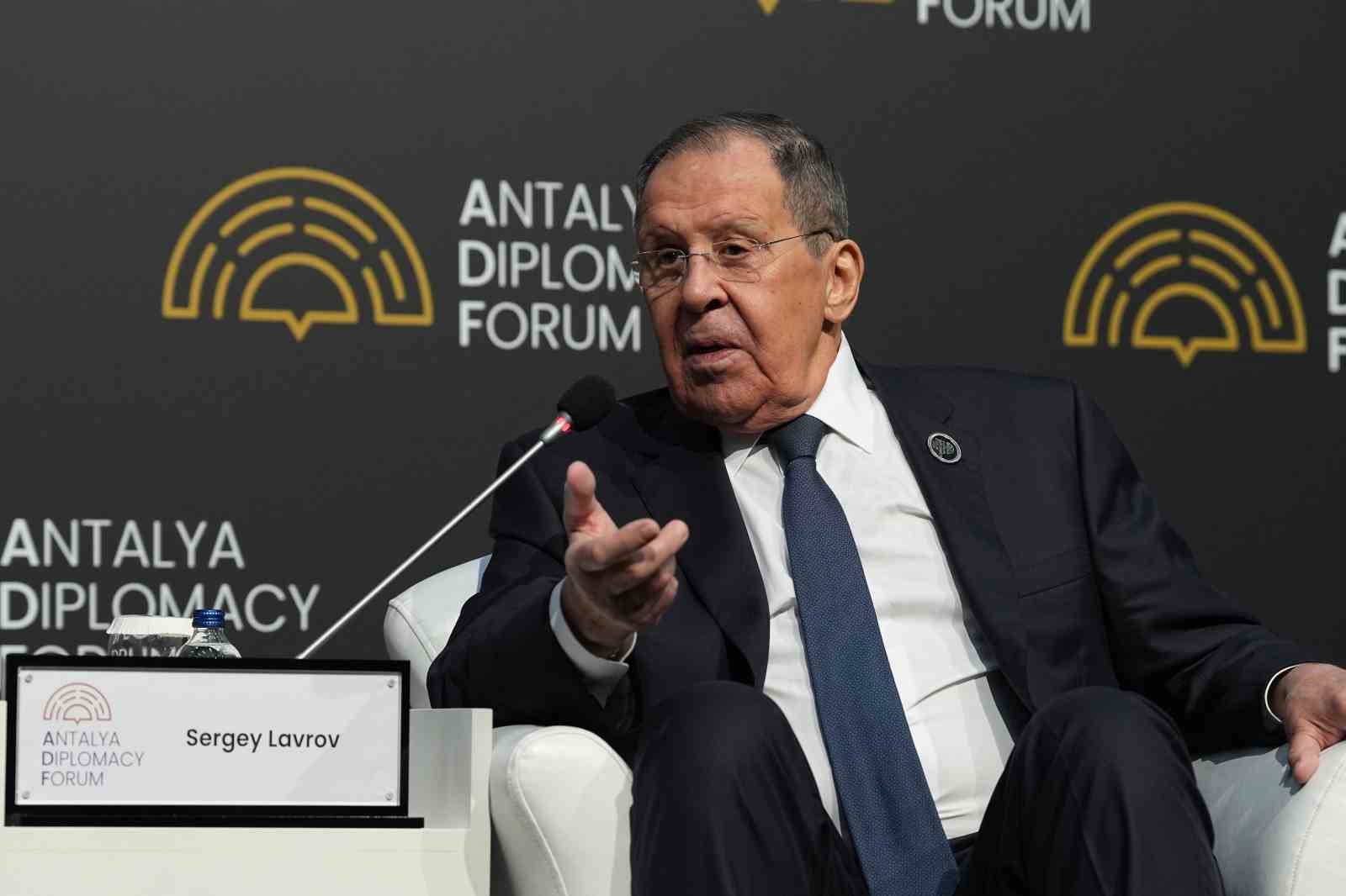 Rusya Dışişleri Bakanı Lavrov: 