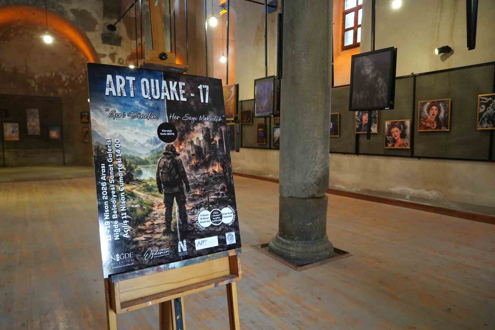 28 ülkeden 78 sanatçının eseri Niğde’de sanatseverlerle buluştu