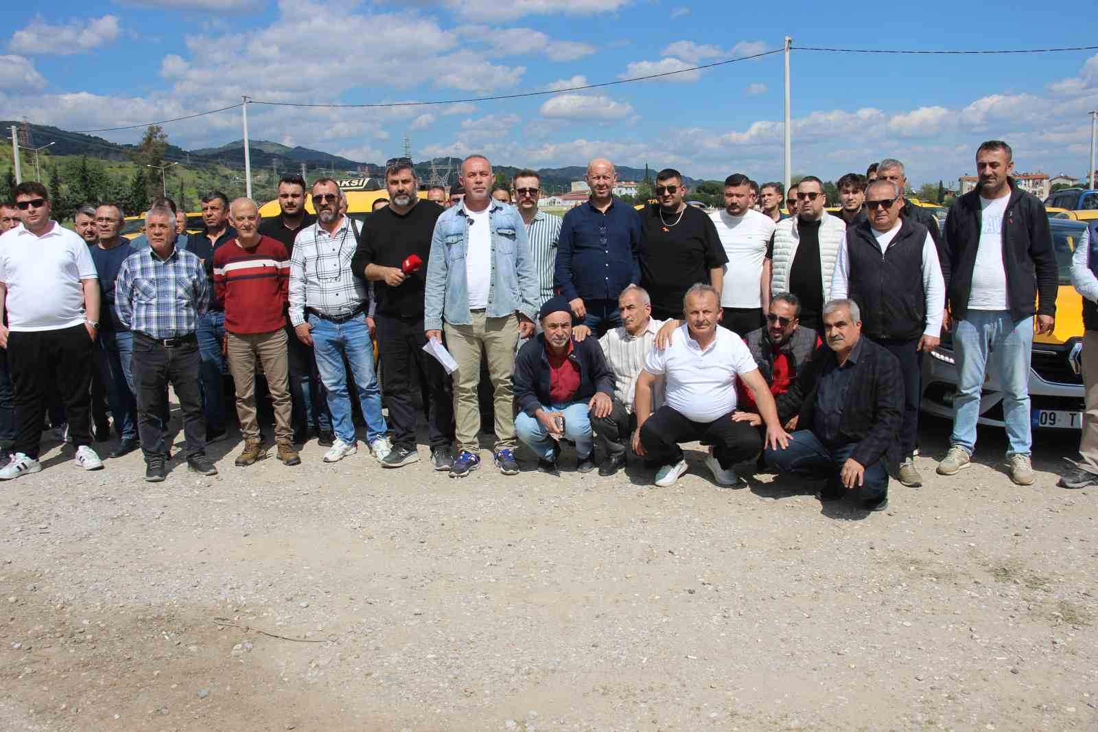 Aydın’da taksiciler kontak kapattı: 