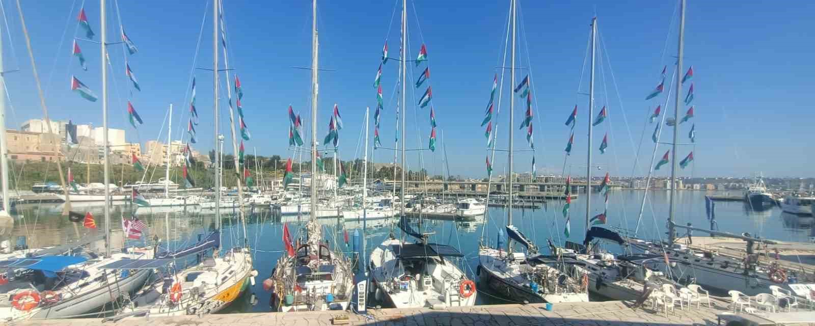 Denizlili gönüllü Salih Tekin Sumud Filosuna katılmak için İtalya’da