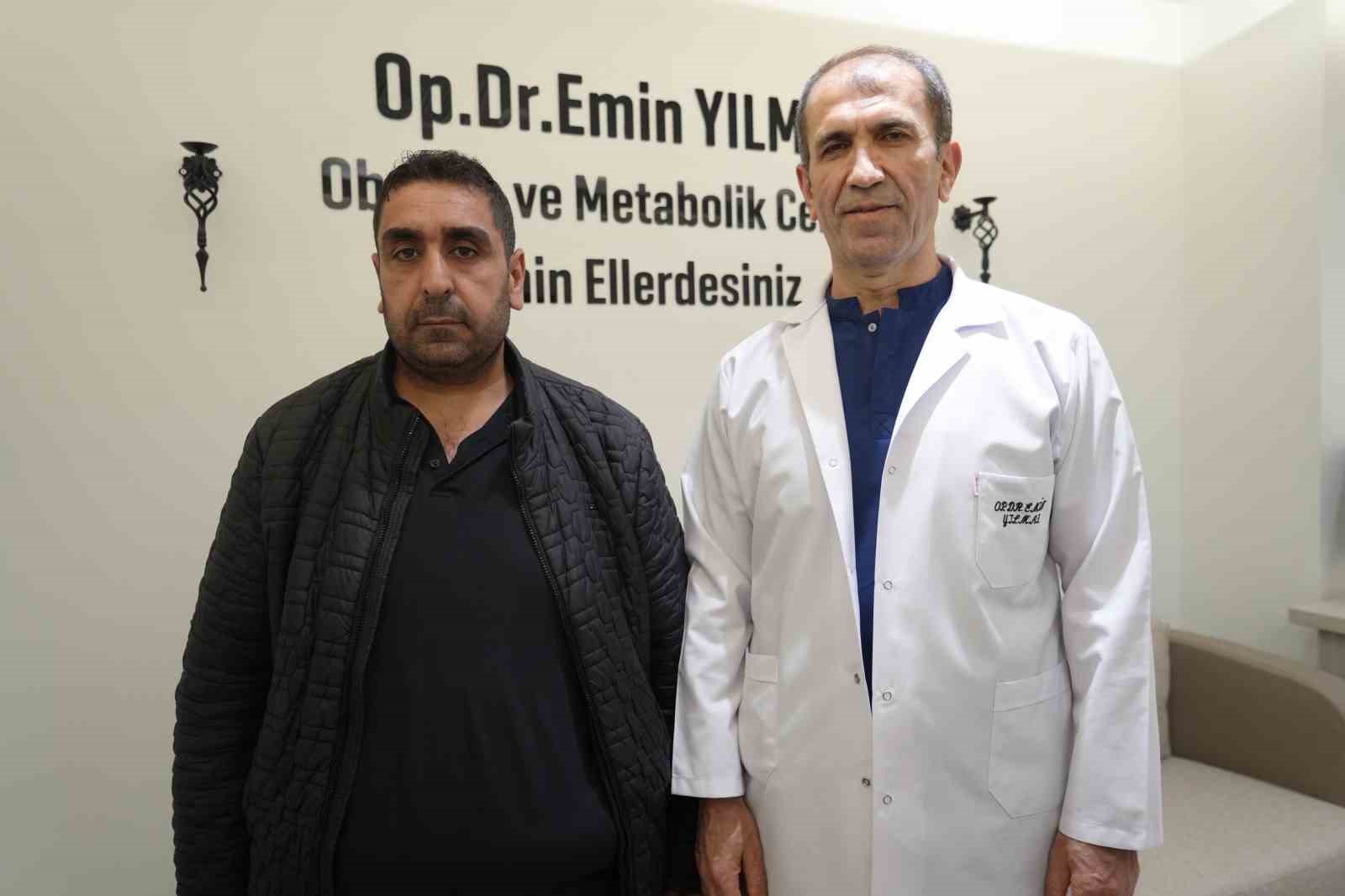 Ağrısız tüp midesi ameliyatıyla 6 ayda 50 kilo verdi