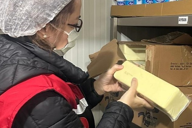 Amasya’da süt ve süt ürünlerine denetim