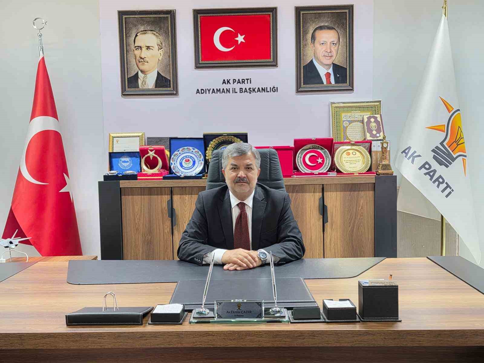 Başkan Çadır’dan 23 Nisan mesajı