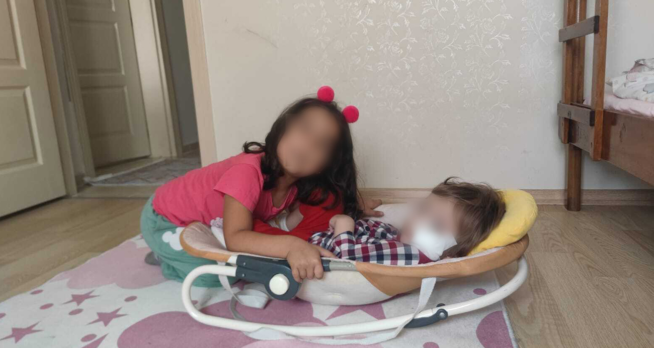 2 çocuğun yaralandığı 