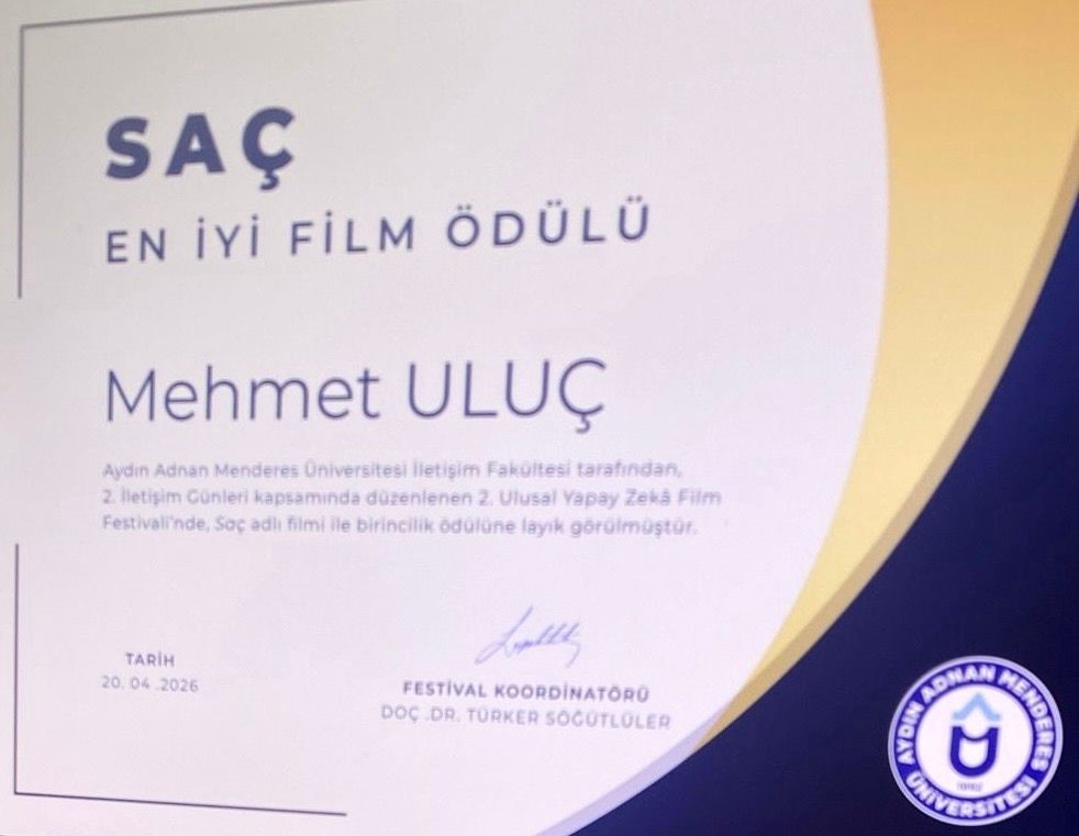 Ödülünü Filistin’e ithaf etti