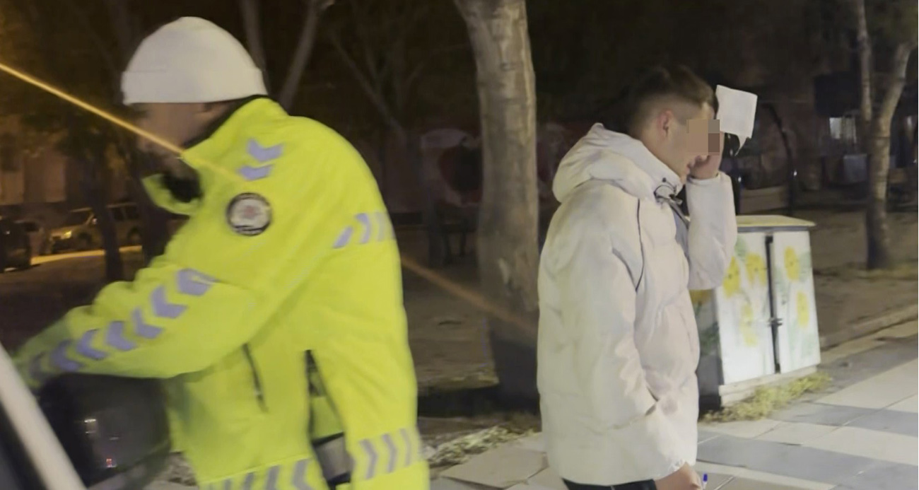 ‘Dur’ ihtarına uymayıp polisten kaçtı, yakalanınca 