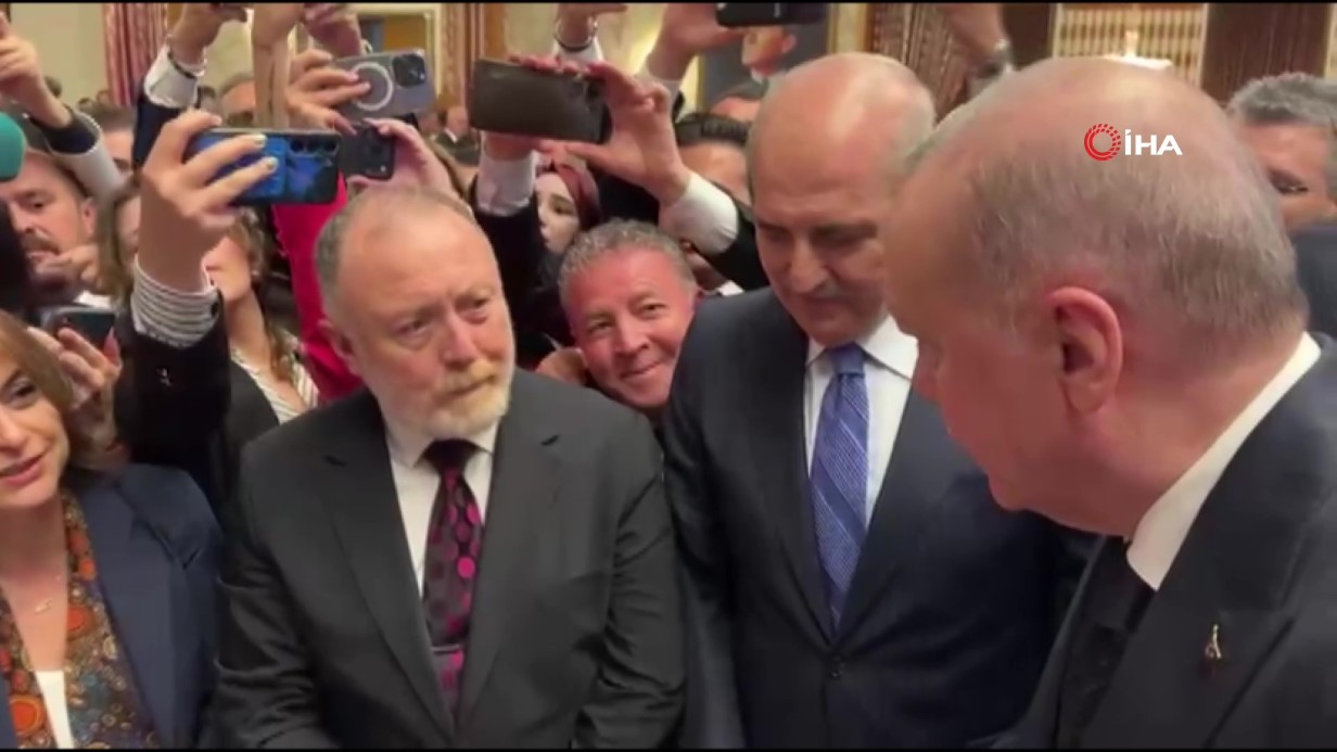 Cumhurbaşkanı Erdoğan, TBMM’de 23 Nisan Resepsiyonu’na katıldı