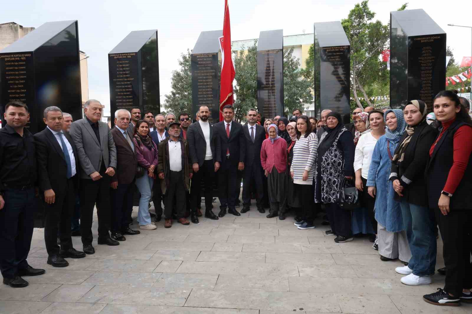 Adana’da ’Şehitlik Anıtı’ dualarla açıldı