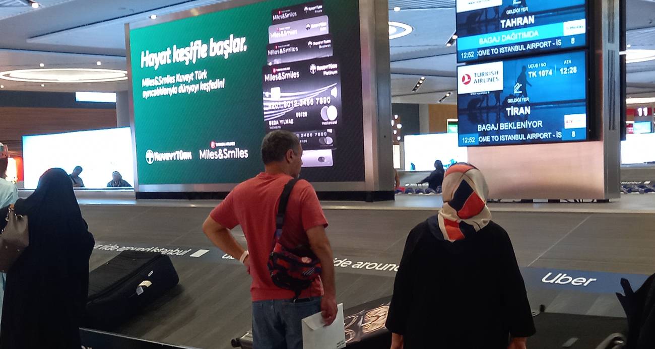 İstanbul Havalimanı’nda İran uçuşları yeniden başladı