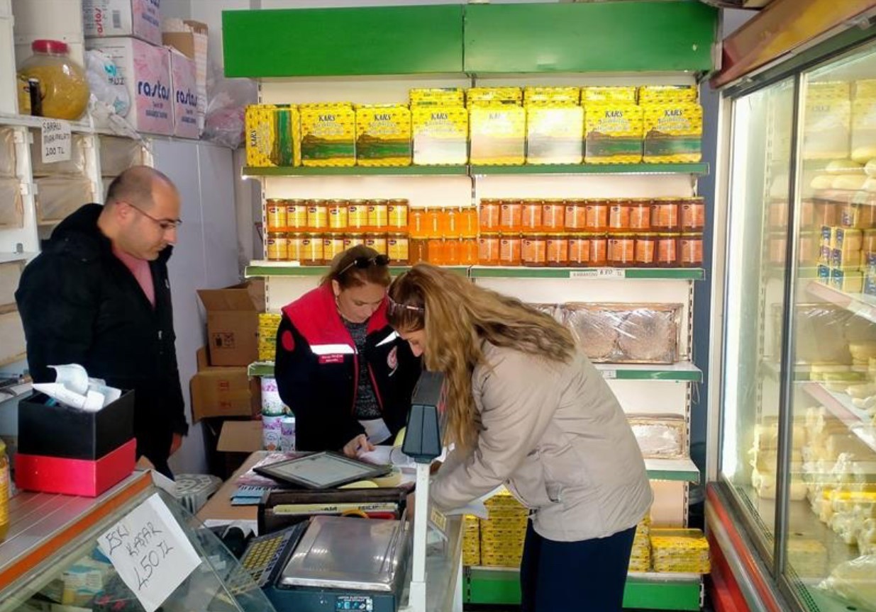 Iğdır’da süt ve süt ürünlerine sıkı denetim