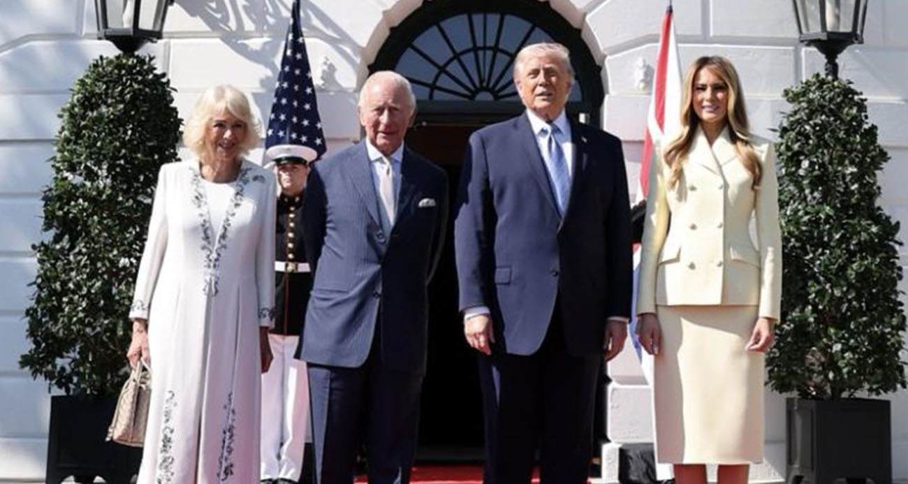 İngiltere Kralı Charles ve eşi Kraliçe Camilla ABD’de