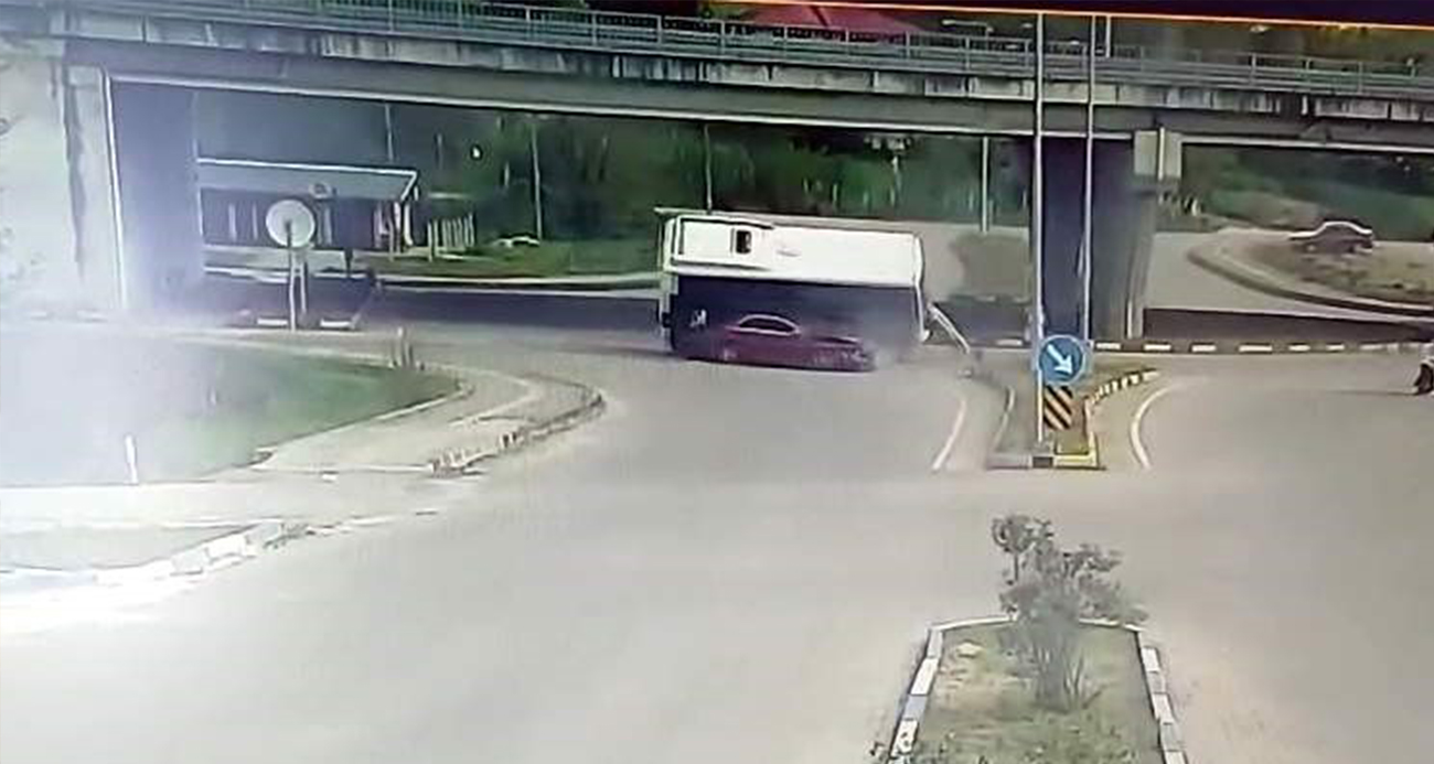 Bartın’da 44 kişinin yaralandığı otobüs kazasının görüntüsü ortaya çıktı