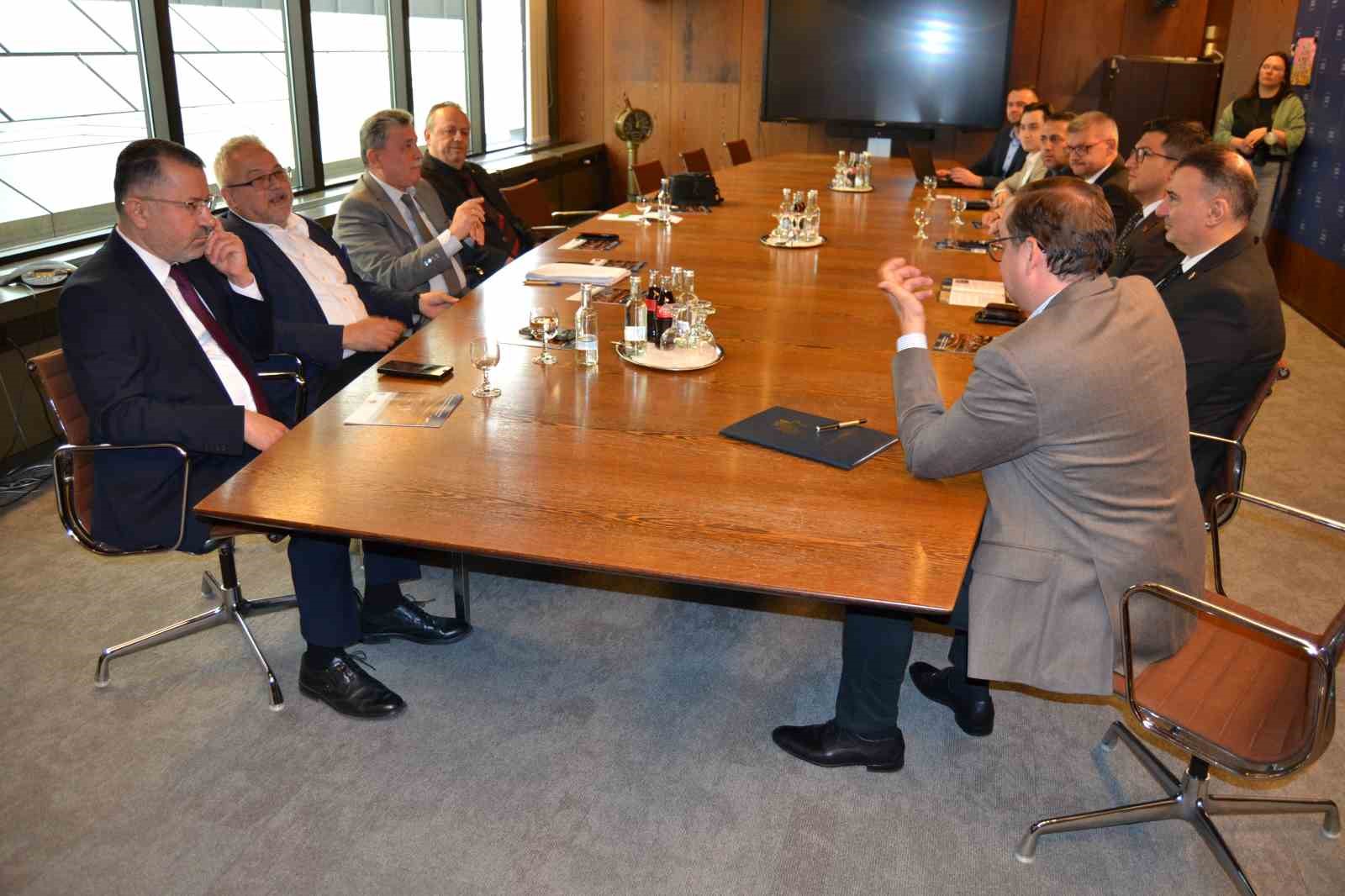 Karabük ile Almanya arasında akademik ve ekonomik iş birliği köprüsü