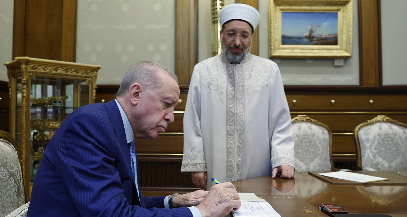 Cumhurbaşkanı Erdoğan, Türkiye Diyanet Vakfına kurban bağışında bulundu