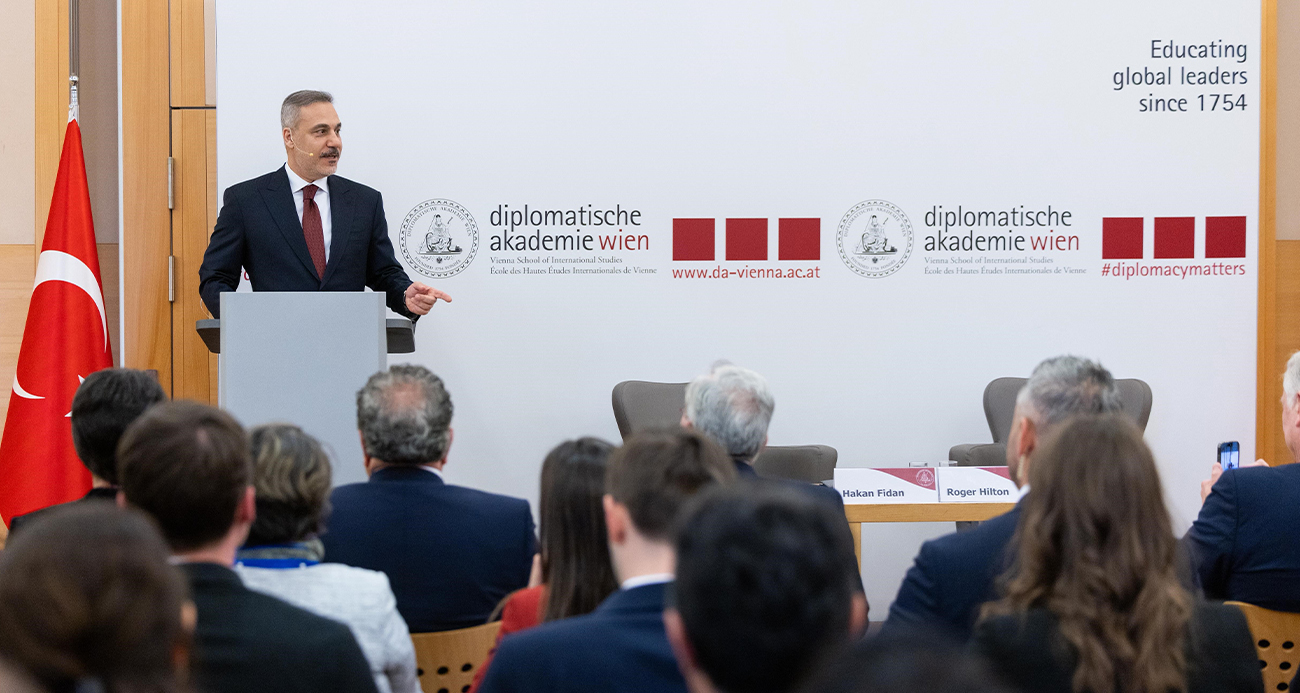 Bakan Fidan, Viyana Diplomasi Akademisi’nde düzenlenen konferansa katıldı