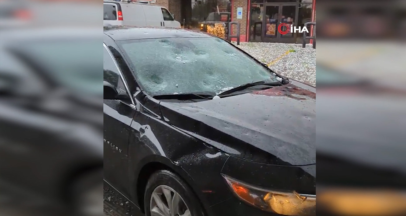 ABD’de tenis topu büyüklüğünde dolu yağışı: Hayvanat bahçesinde 1 hayvan telef oldu