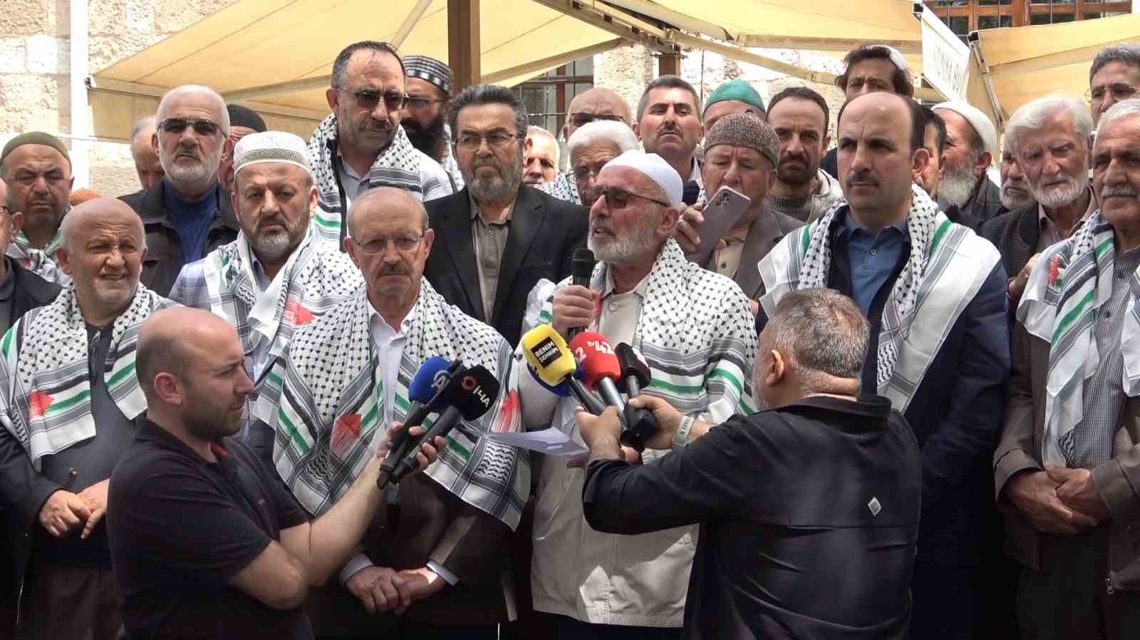 Konya’da Sumud Filosu’na destek açıklaması