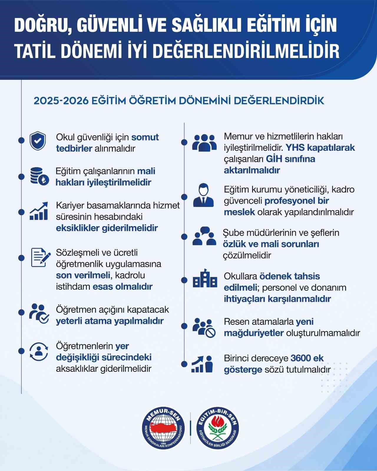 egitim-bir-sen-guvenli-ve-saglikli-egitim-icin-tatil-donemi-iyi-degerlendirilmeli