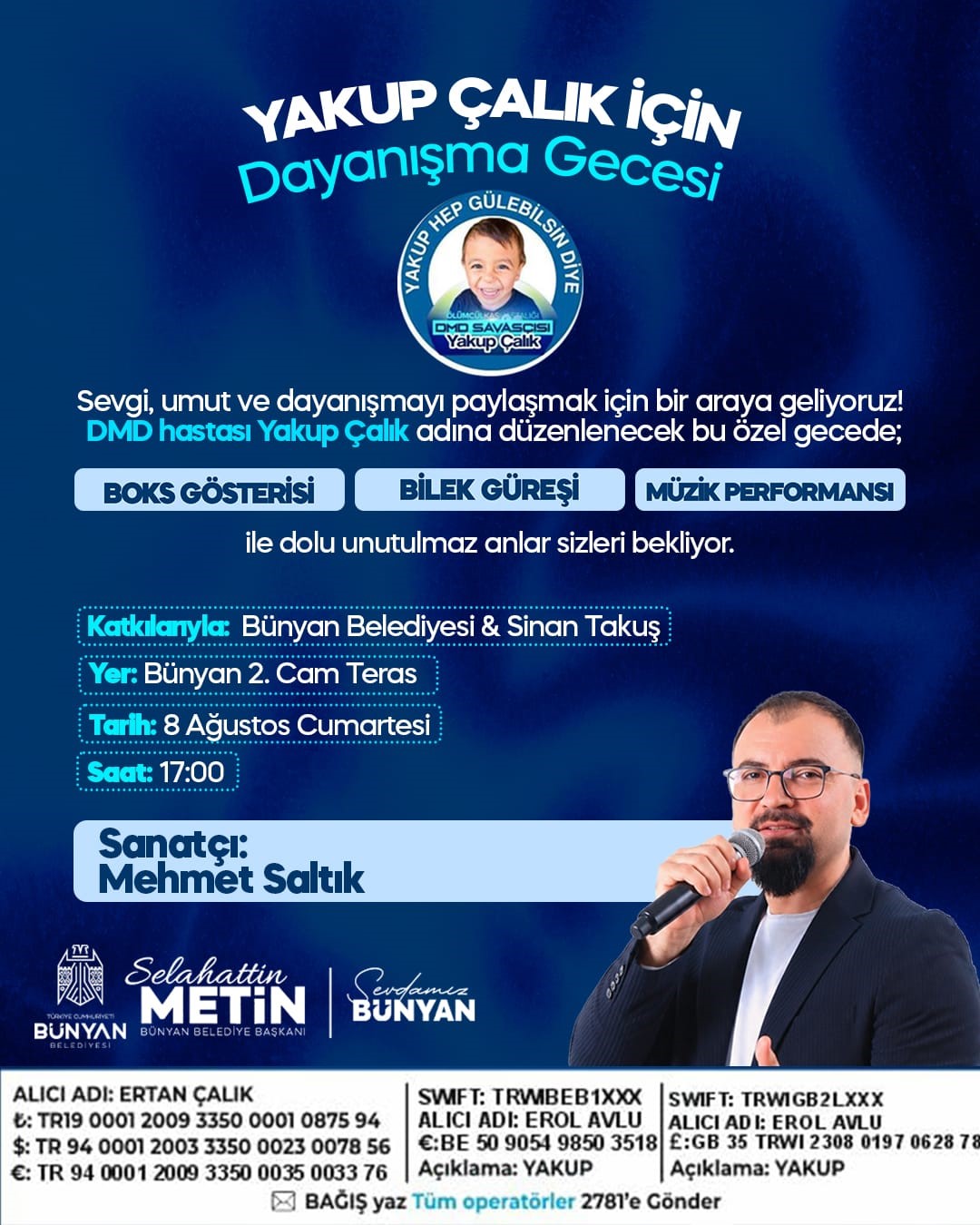 bunyan-da-hasta-cocuk-icin-dayanisma-gecesi-duzenlenecek