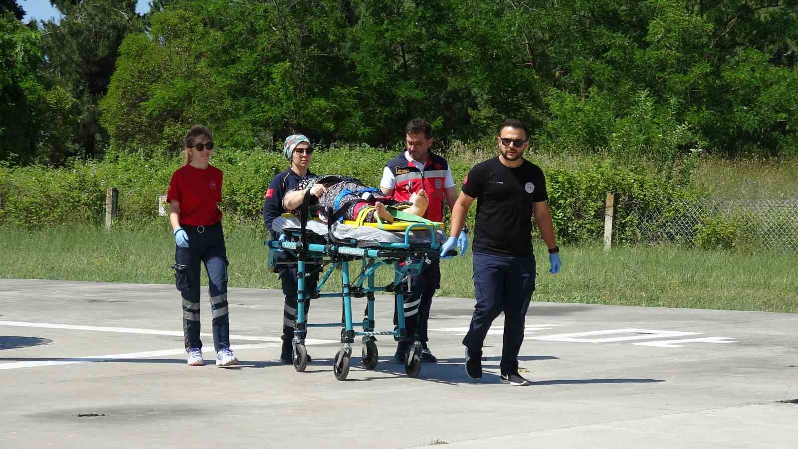 yuksekten-dusen-kadinin-imdadina-ambulans-helikopter-yetisti