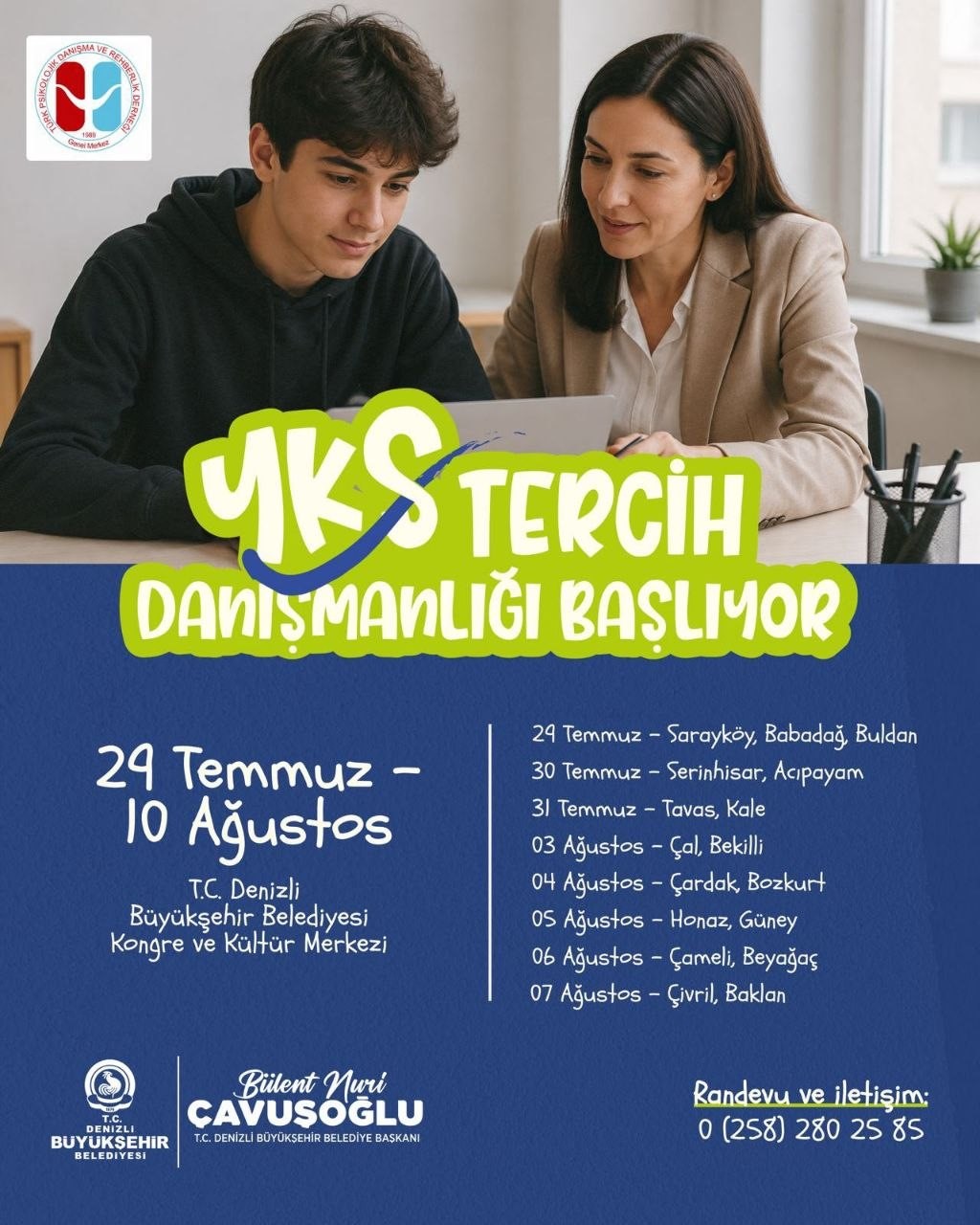 denizli-de-yks-tercih-danismanligi-hizmeti-basliyor