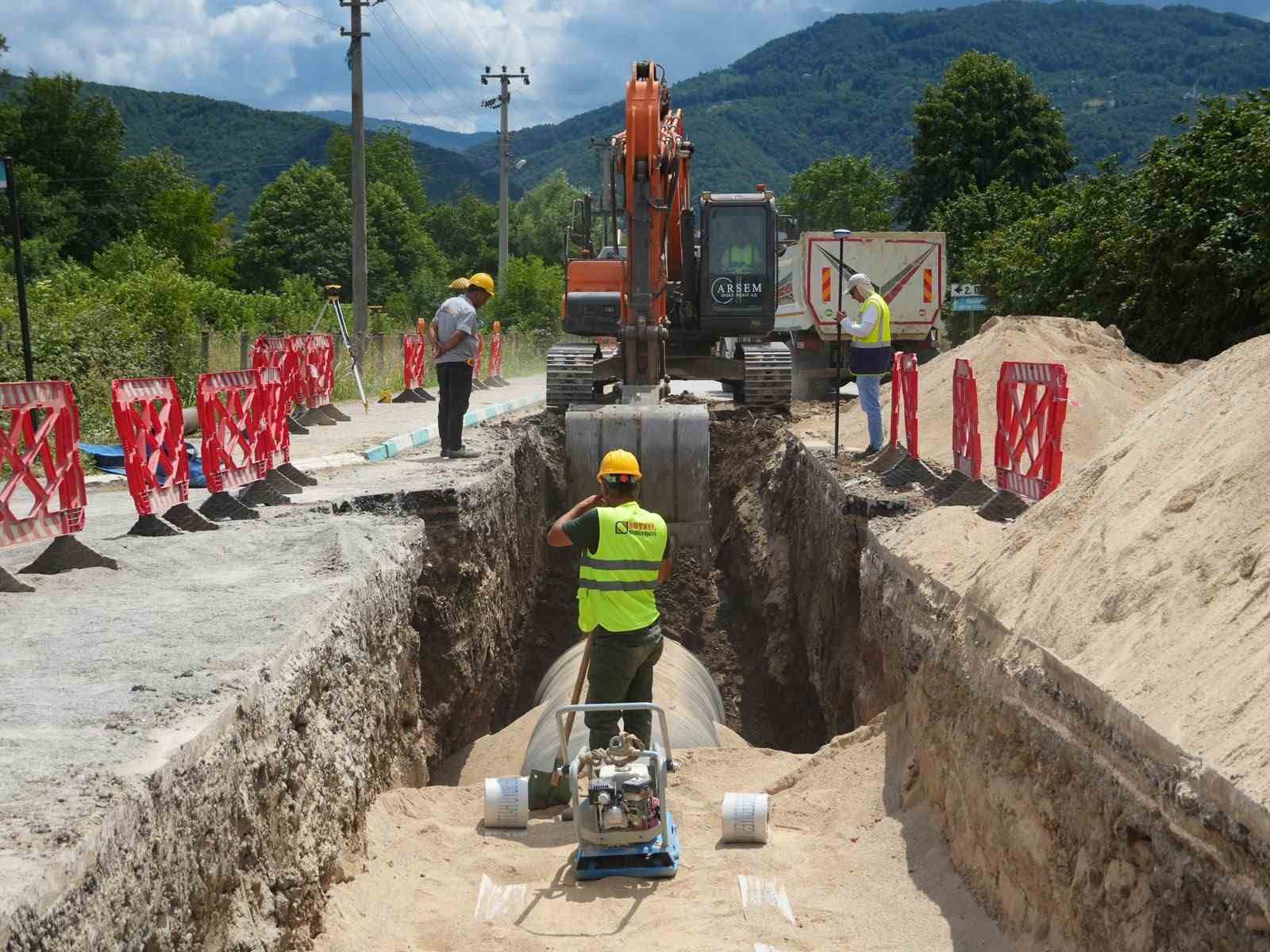 duzce-de-icme-suyu-projesinde-23-km-ye-ulasildi