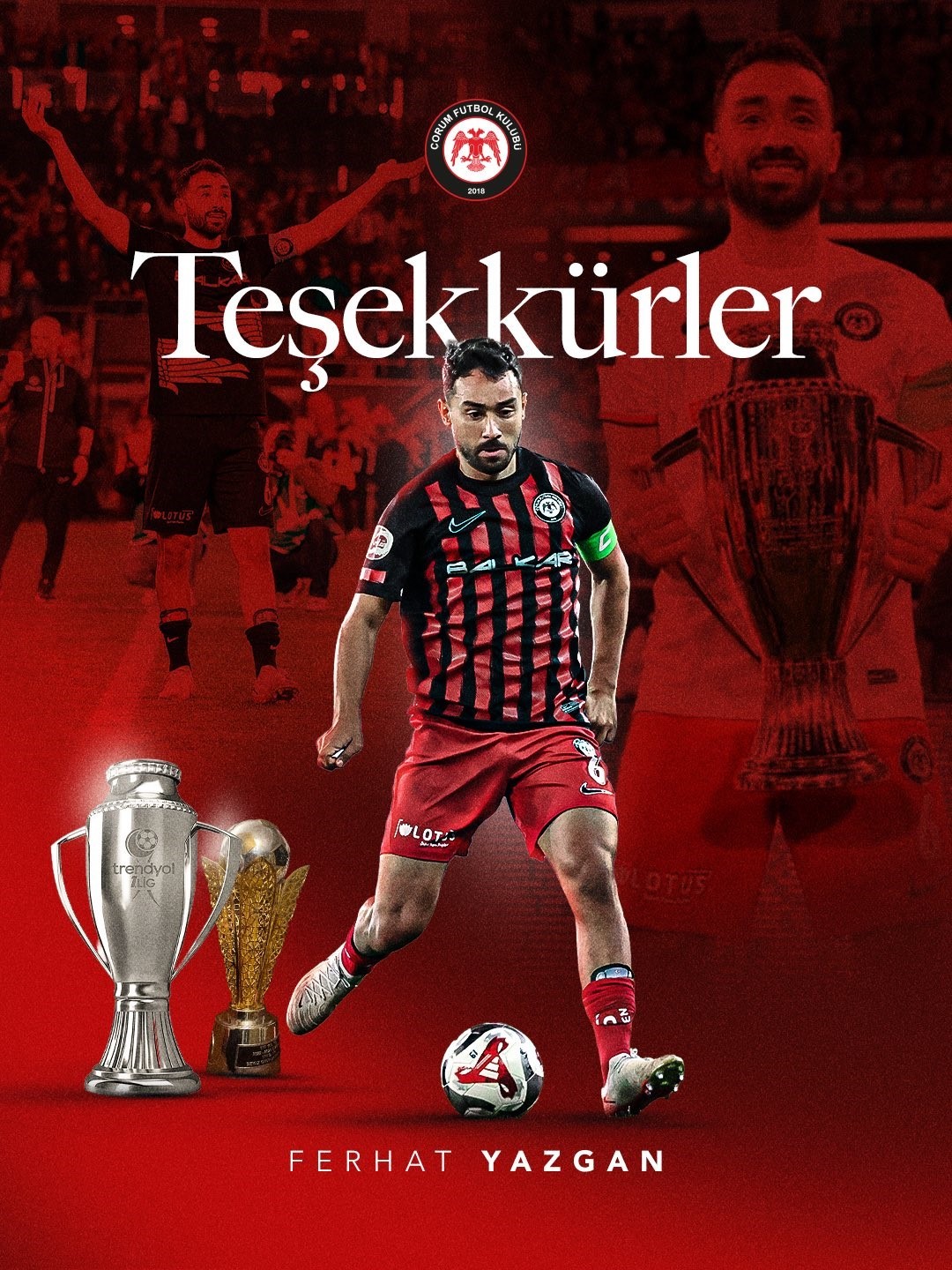 corum-fk-kaptan-ferhat-yazgan-ile-yollarini-ayirdi
