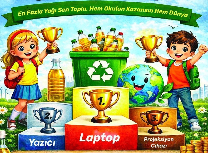bir-ton-atik-yagla-dogaya-can-verdiler