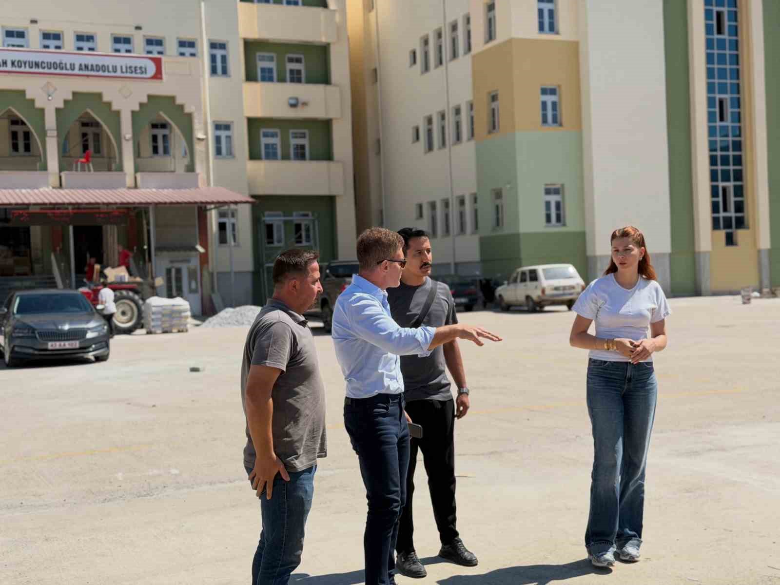 simav-da-egitim-yatirimlari-yerinde-incelendi