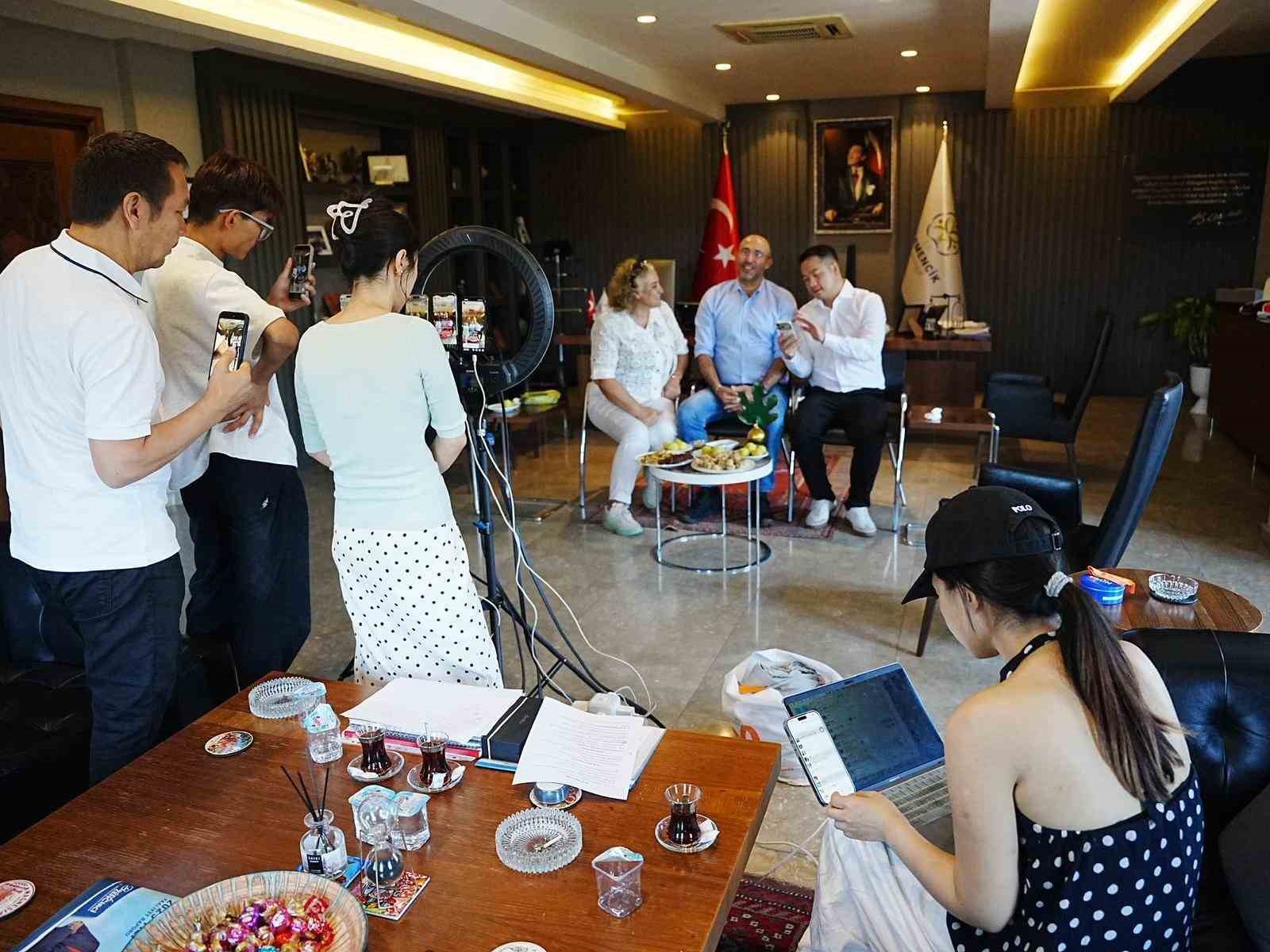 baskan-zencirci-cinli-tanitim-elcilerini-agirladi