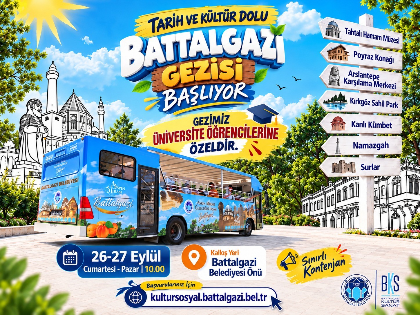 battalgazi-belediyesinden-universite-ogrencilerine-tarih-ve-kultur-gezisi