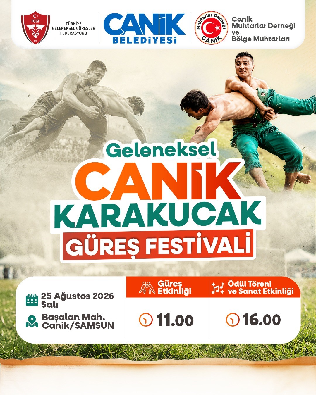 canik-karakucak-gures-festivali-basliyor