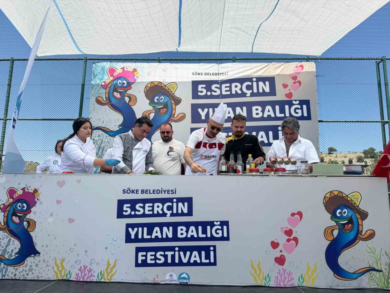 soke-de-yilan-baligi-festivali-coskusu-basladi