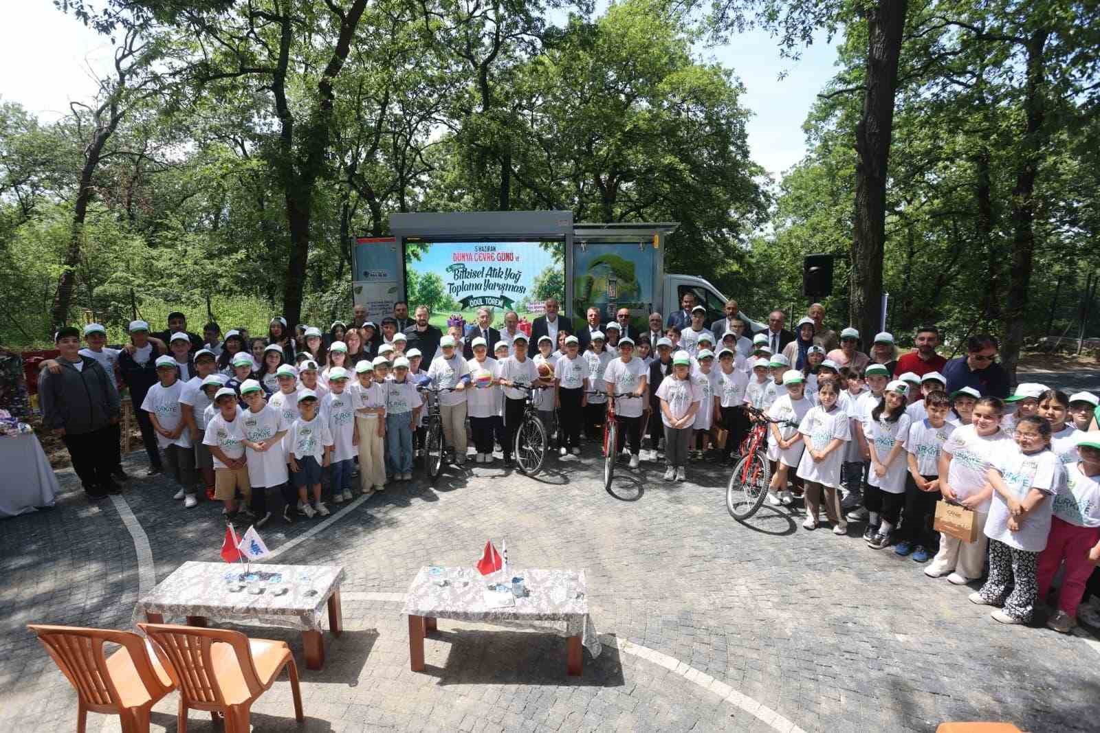 canik-te-2-1-ton-bitkisel-atik-yag-geri-donusume-kazandirildi
