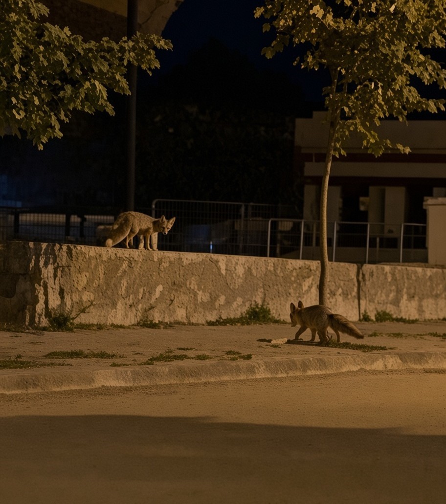 tilkiler-sehir-merkezinde-ayilar-koylerde-goruldu