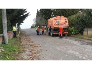 Akçakoca Yukarı Mahallede Mıntıka Temizliği Yapıldı