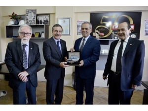 Başkan Ataç’tan Milli İrade Gazetesi’ne 50’nci Yıl Ziyareti