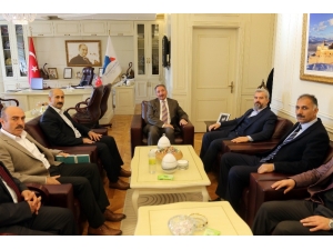 Eğitim Bir-sen’den Rektör Karabulut’a Ziyaret