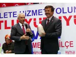 Ekonomi Bakanı Zeybekci Erzincan’da