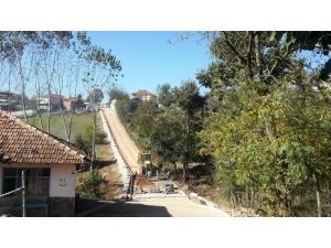 Süleymaniye Köyü Sokaklarına Parke Döşendi