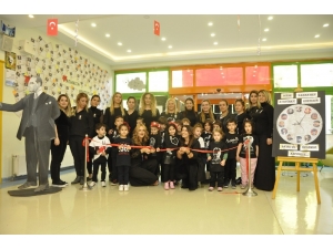 Minik Gkv’lilerden Muhteşem Ebru Sergisi