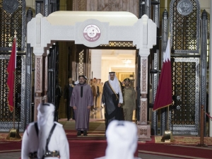 Fas Kralı Altıncı Muhamme Katar’a Gitti