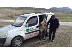Hozat Belediyesi, 100’ün Üzerinde Hastanın Naklini Sağladı