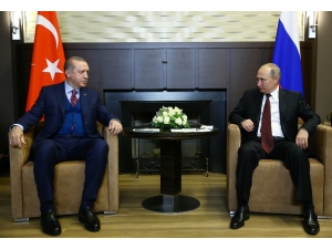 Erdoğan-putin Görüşmesi Başladı