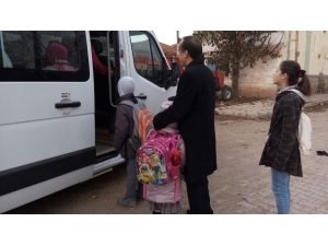Sungurlu’da Okul Servisleri Denetledi